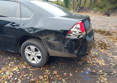 2013 Chevrolet Impala Ls из США, поврежденный, VIN 2G1WF5E37D1267261